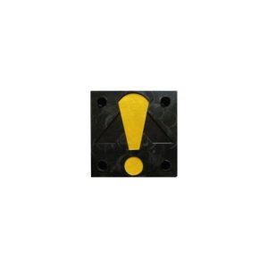 Durable Reflective Standard Rubber Wall Protector