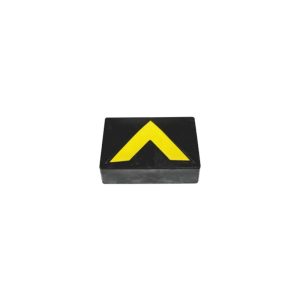 Black And Yellow Parking Rubber Wall Protector