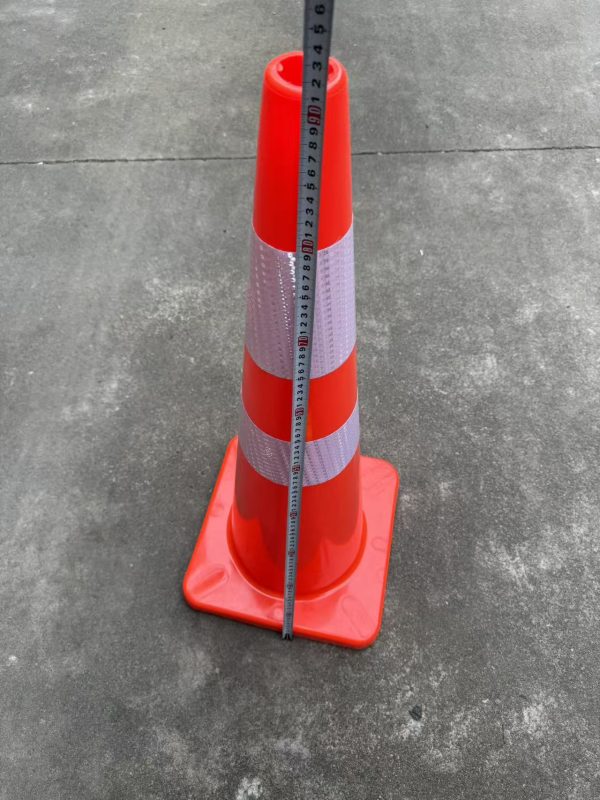 900mm Reflective Flexible PVC Traffic Cone