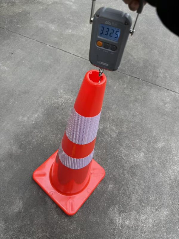 900mm Reflective Flexible PVC Traffic Cone