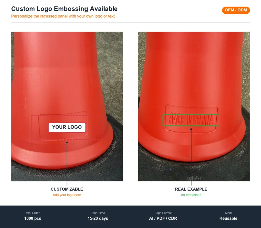 PE Traffic Cone TC-PE75-Ring