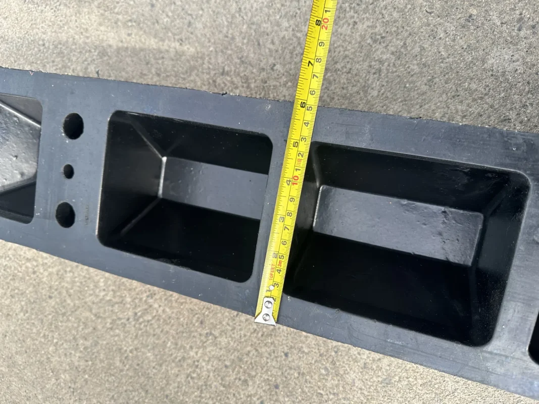 183cm Dotted Rubber Wheel Stopper