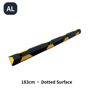 183cm Heavy-Duty Rubber Wheel Stopper – Anti-Slip Parking Block