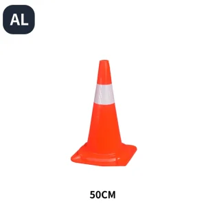 500mm Reflective Flexible PVC Traffic Cone