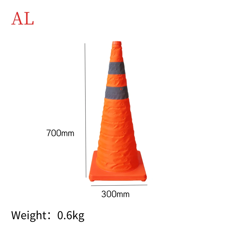 700mm Folding Traffic Cone FTC-R01