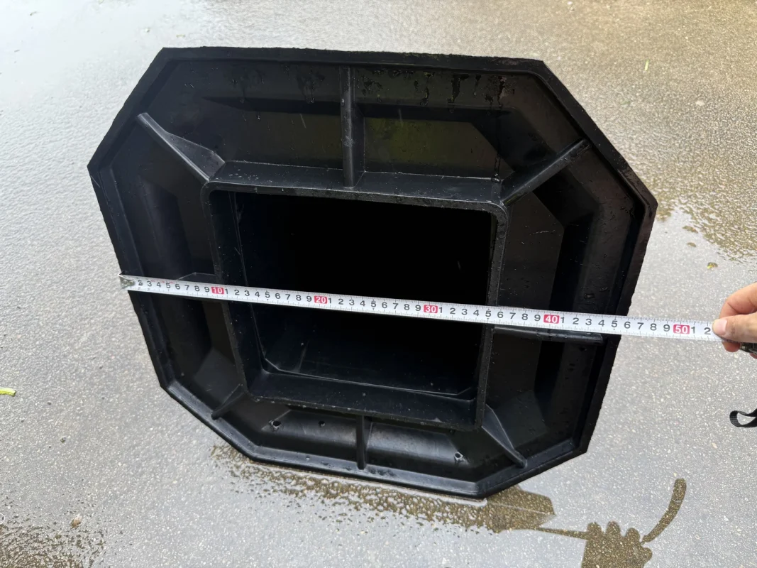 75cm Rubber Square Traffic Cone