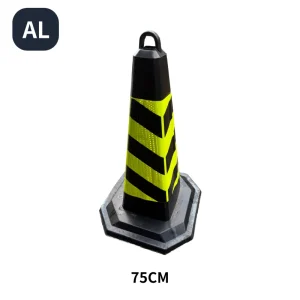 75cm Rubber Square Traffic Cone