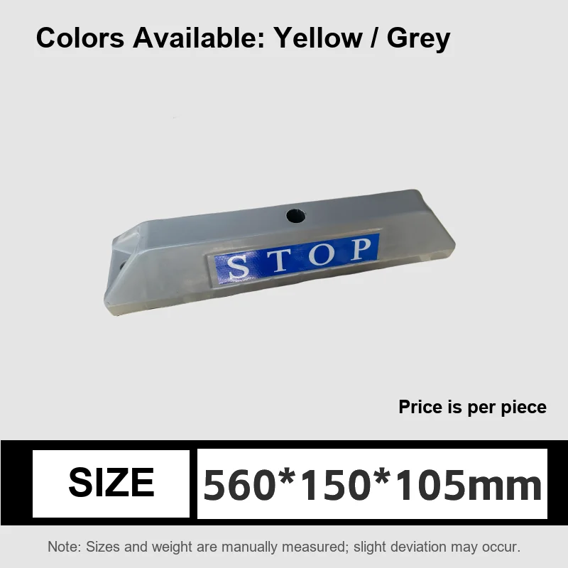 wheel-stop-grey-stop-sign